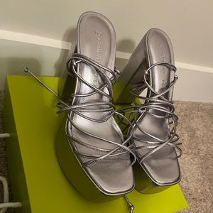 Gianni Bini Lace-Up Rixey Heels